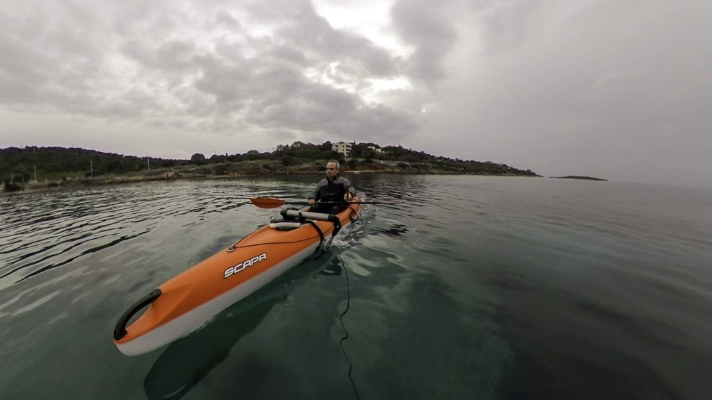 Sit-on-top kayak Κανό καγιάκ BIC scapa fit 