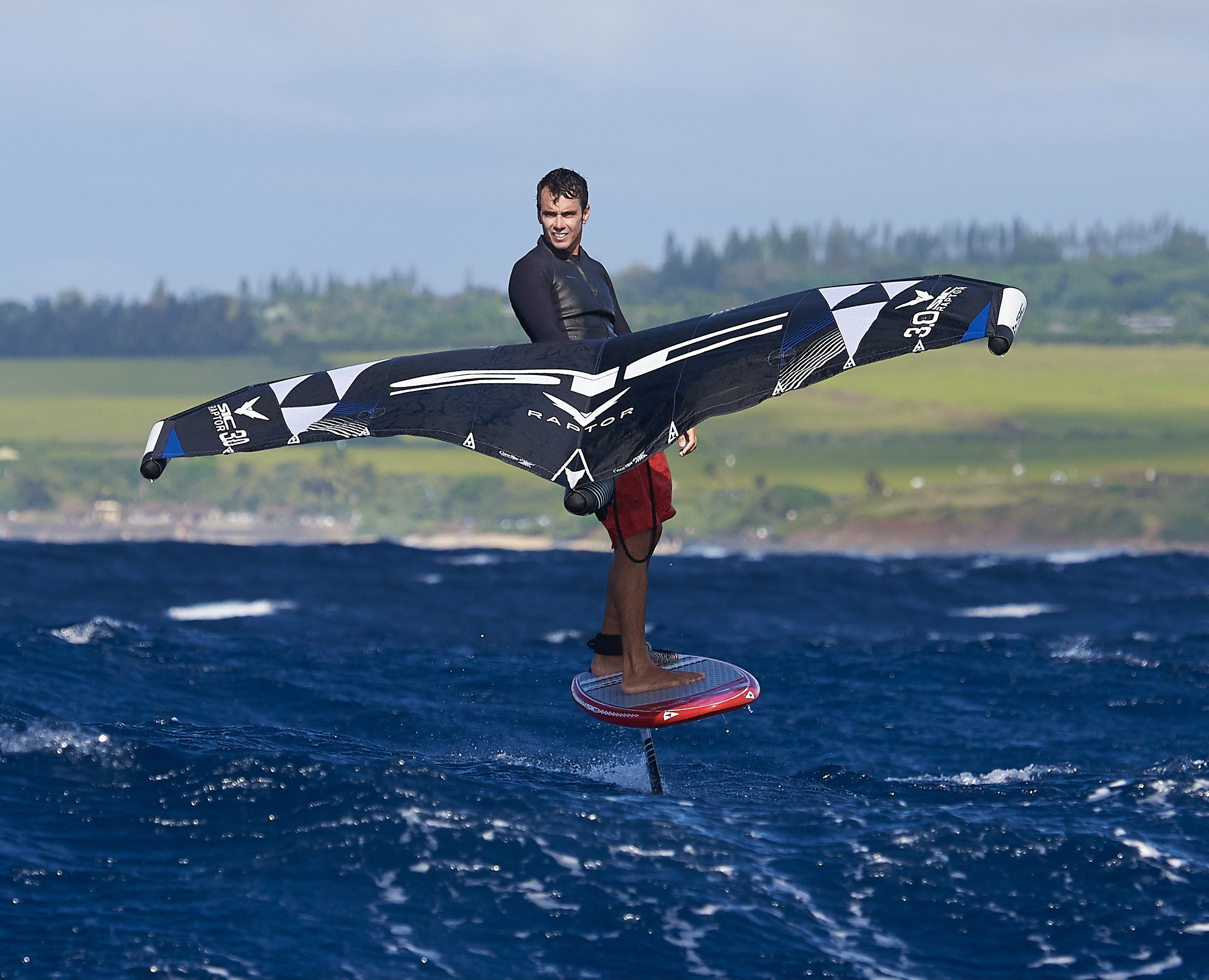 Σανίδα SiC Maui surf foil downwind 